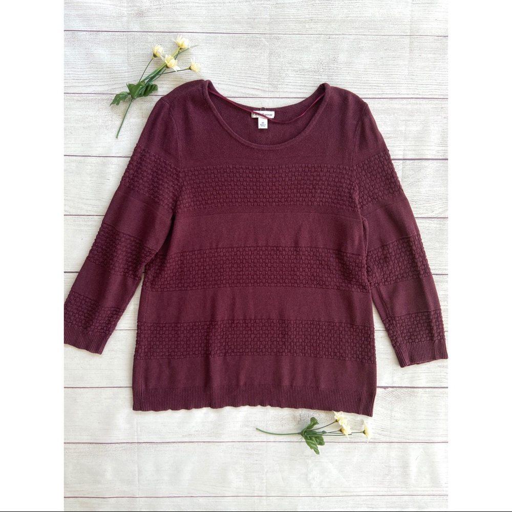 Croft & Barrow Knit Crew Neck Sweater